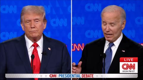 June 2024 Presidential Debate: Joe Biden's Farting Mouth