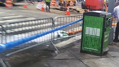 Time Square Water Main Break 8-29-23.