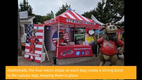 Buyer Comments: Eurmax USA Weight Capacity 112 LBS Extra Large Pop up Canopy Weights Sand Bags...