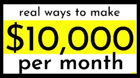 How to make 10k month , how make money online MA$$IVE