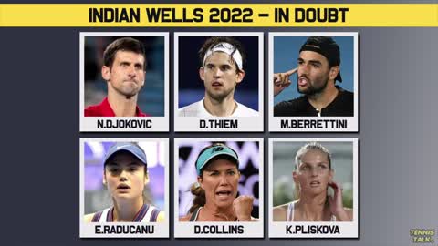 More Players Withdraw from BNP Paribas Open at Indian Wells 2022 Tennis News