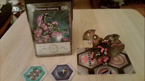 Bakugan Unboxing 3 [Darkus Platinum Griswing]