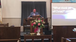 Castleberry Baptist Church sermon on May 28, 2023.