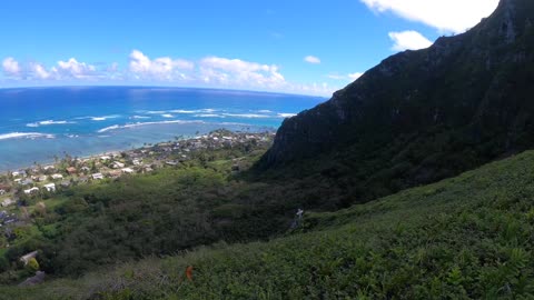 Breathtaking views on the Kahekili Trail, O'ahu