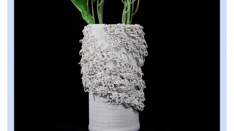 How to enhance happiness at home，Just put a vase on it #sla3dprinter