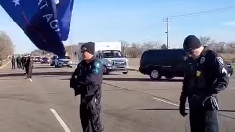 Trump Supporters Screaming F Joe Biden in Minnesota December 1st