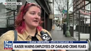 Kaiser lunch lockdown in crime riddled Oakland
