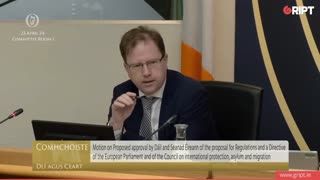 Do you have a handle on immigration Minister? Michael McNamara questions Helen McEntee 24-04-24