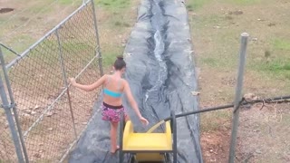 Slip and Slide Aussie Style!