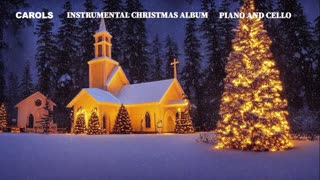 HARK THE HERALD ANGELS SING (CHRISTMAS CAROL - CHURCH HYMN) PIANO AND CELLO INSTRUMENTAL MUSIC