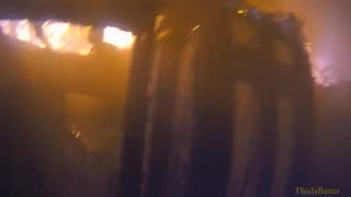 Bodycam video shows Citronelle Fire Rescue battling big blaze