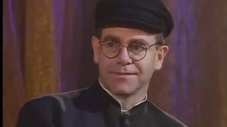 Rowan Atkinson interviewed Elton John