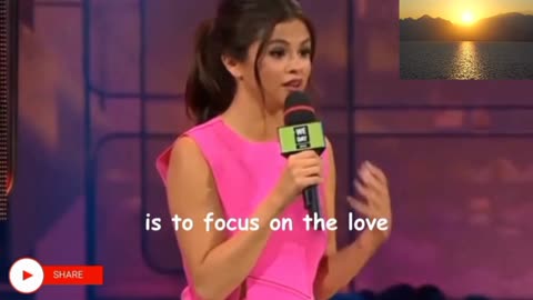 Selena Gomez: Believe in Yourself | Motivational Speech with English Subtitles
