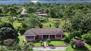 Bird eye view of Aguas Zarcas Costa Rica ... contact info at the end