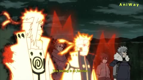 Naruto and Minato save all shinobi