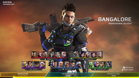 A Tougher Game of Gun Run with Bangalore - Apex Legends Game play