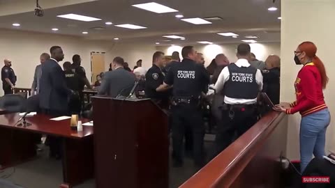 Chaos Erupts At Buffalo Mass Shooter Hearing When Man Charges Killer