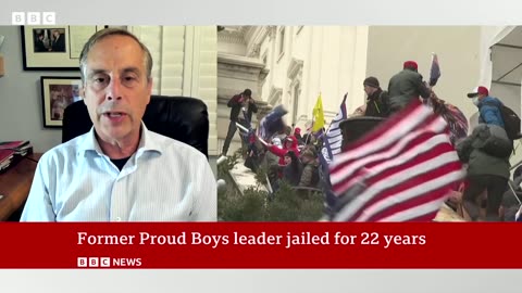 Ex-Proud Boys leader Enrique Tarrio jailed for 22 years for Capitol riot - BBC News