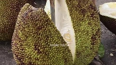 Amazing Giant Fruit! Jackfruit Cutting Skills