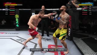 UFC 4 - Range control and a well-timed spinning back kick