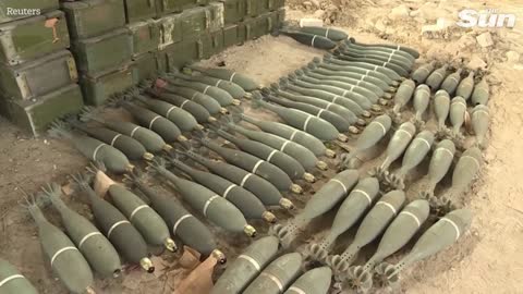 Russian troops abandon ammunition, mortar shells as they pull out of Kherson region