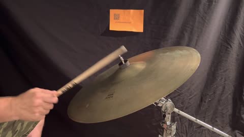 20” Zildjian A series Rock Ride Cymbal - pre-serial number, Block Letter