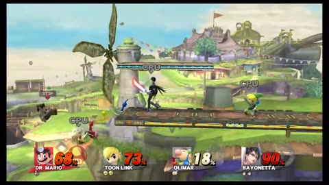 Super Smash Bros 4 Wii U Battle817