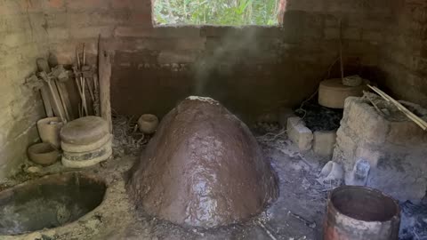 Primitive Technology Making Charcoal (3 Different Method