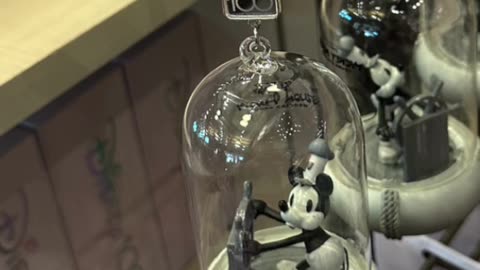 Disney Parks Disney 100 Oswald the Lucky Rabbit Ornament in a Glass Globe #shorts