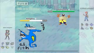 Magic karp sweeps whole team of LEGENDARIES!!!