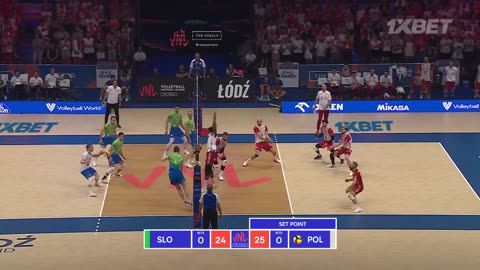 🇸🇮 SLO vs. 🇵🇱 POL - Bronze Match / Finals / Men's VNL 2024 / Volleyball!