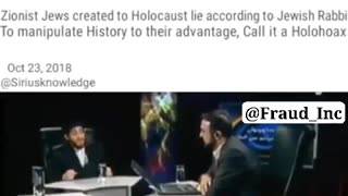 Fraudulent "Holocaust" and discover the lies Bolshevik historians created to deceive the world...