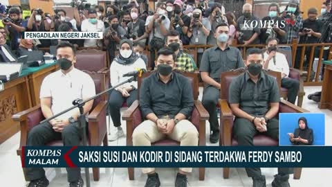 Jaksa Sempat Minta Sambo Tak Dihadirkan, Susi dan Kodir: Kami Tidak Tertekan yang Mulia