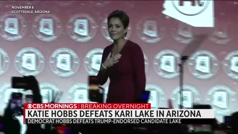 Democrat Katie Hobbs defeats Republican Kari Lake in race for Arizona governor