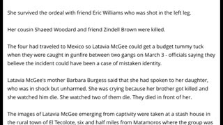 Moment Kidnapped American Mom-of-five Is Rescued Alongside Male Friend From Gulf Cartel Stash House