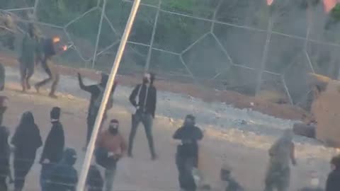 Atlanta Police has released video of the firebombing and #antifa throwing rocks at police.