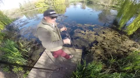 Pike fishing in Weedy Lakes-8