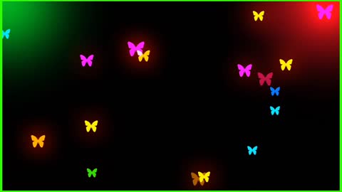 Background effect butterfly