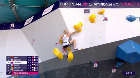 Sport Climbing | European Championships Munich 2022 | WOMEN'S BOULDER - JANJA GARNBRET IS THE QUEEN