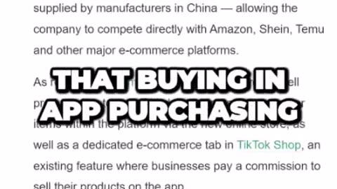 👊TikTok Going After Amazon?! | #ecommerce #news #hottake #learnwithjason #tiktok #amazon #battle