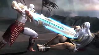God of War 2 Kratos vs Zeus Very Hard