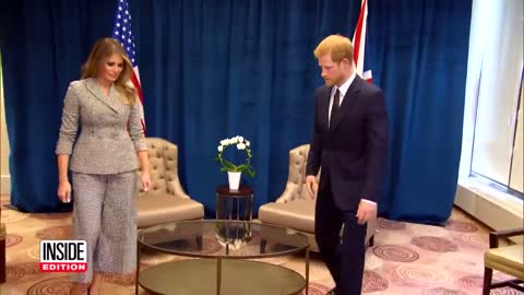 Watch This 2-Year-Old Girl Adorably Steal Popcorn From Prince Harry