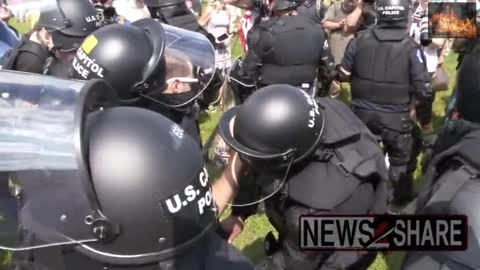 Armed Man at Justice for J6 Rally, FBI AGAIN