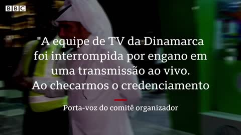 Catar: repórter dinamarquês é tirado do ar e ameaçado