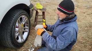 POLISHING THE NEW F-150 WHEELS