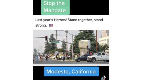 California-No Mandates protest !