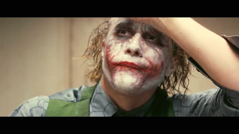 Batman interrogates the Joker - The Dark Knight