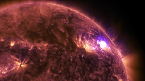4k view of Nasa's Sun flare