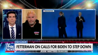 'What Do You Know That The Rest Of The Country Doesn't?': Watters Presses Fetterman On Biden Support