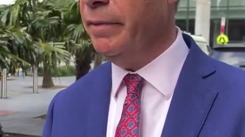 Nigel Farage confronted by leftist at CPAC Australia